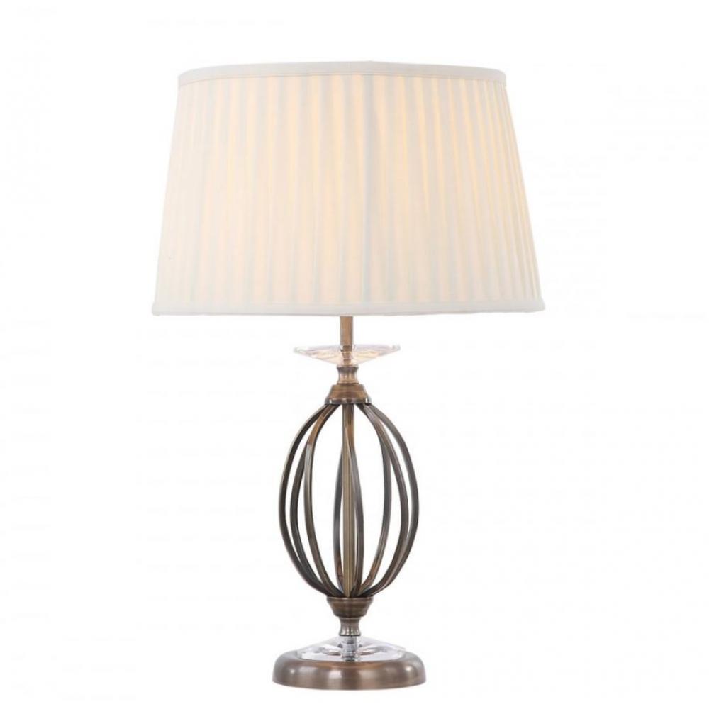 elstead stolna lampa kovanazelezo bronz sklenena textilna kupola elegantny mediteransky klasicky dizajn spalna osvetlenie country chata balaton.jpg